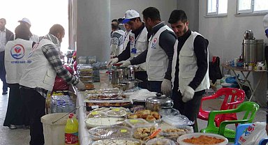 Gercüş'te Filistinliler yararına yardım etkinliği