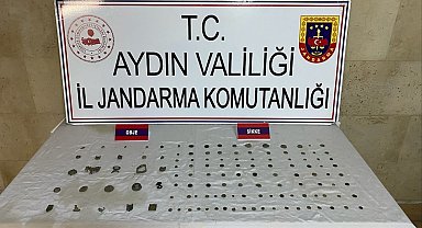 Germencik'te Roma ve Bizans dönemine ait tarihi eserler ele geçirildi