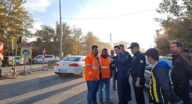 Gölbaşı'nda ana yol çalışması bitti