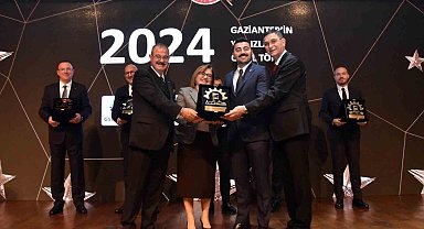 GSO Gaziantep'in yıldızları ödül töreni