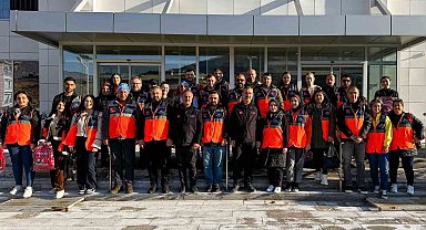 Gümüşhane'de AFAD gönüllüleri buluştu, tecrübeler paylaşıldı
