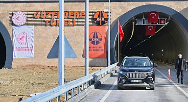 Güzeldere Tüneli ile o virajlar tarih oldu!