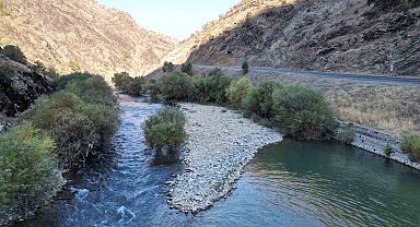 Habur Çayı'nda kartpostallık görüntüler
