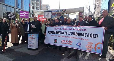 Hak-İş kadına yönelik şiddetin son bulmasını istedi