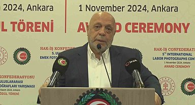 HAK-İŞ'in 5. Uluslararası Em Yarışması ödülleri sahiplerini buldu