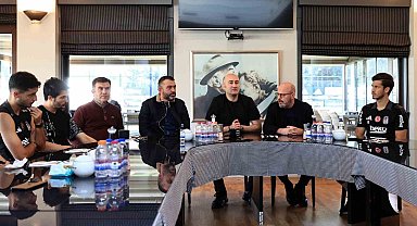 Hüseyin Yücel, Beşiktaşlı futbolcular bir araya geldi