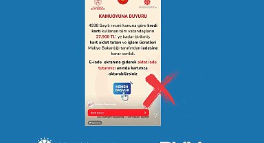 İletişim Başkanlığı uyardı! Dolandırıcılık paylaşımlarına dikkat!