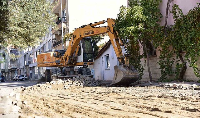 İncirliova Zafer Mahallesi'nin en büyük iki caddesi yenileniyor