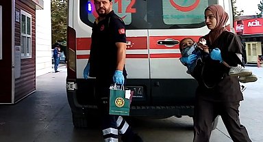 İnegöl AVM'de eli yürüyen merdivene sıkışan çocuğun parmağı koptu