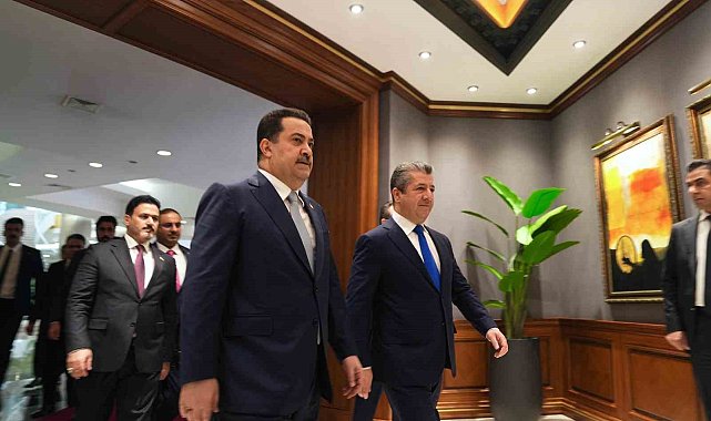 Irak Başbakanı Sudani, IKBY Başbakanı Barzani ile bir araya geldi