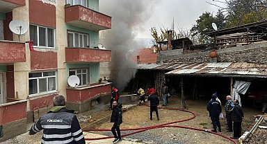 Isparta'da odunlukta çıkan yangın söndürüldü
