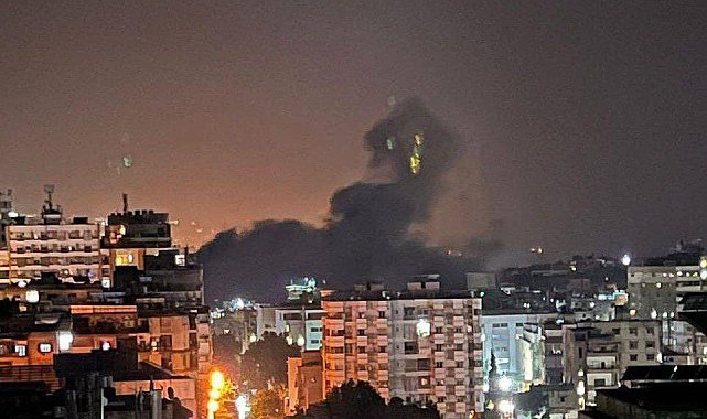 İsrail Beyrut'u vurdu: En az 2 ölü, 4 yaralı