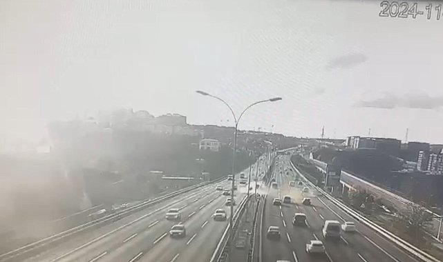 İstanbul'da 2 kişinin hayatını kaybettiği kaza kamerada