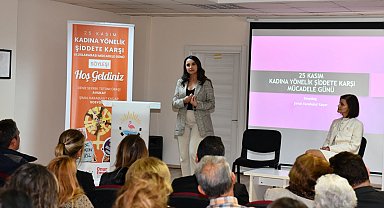 İzmir Çiğli'den şiddete 'dur' dediler