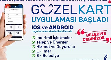 İzmir Güzelbahçeli vatandaşlara mobil hizmet