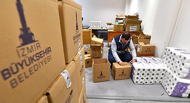 İzmir'de okullara hijyen seti desteği