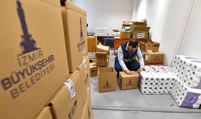 İzmir'de okullara hijyen seti desteği