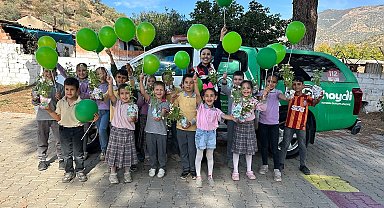 Jandarma ekipleri minik öğrencilere doğa sevgisini anlattı