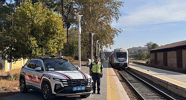 Jandarma ekipleri tren kazalarına karşı uyardı