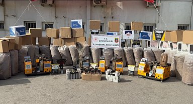 Jandarmadan 3,7 milyon liralık baskın