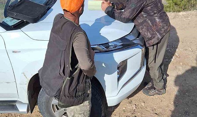 Kaçak av yapan 3 kişi yakalandı