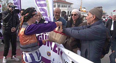 Kadıköy'de Ordu Günleri tanıtımında tonlarca fındık dağıtıldı