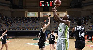 Kadınlar Basketbol Süper Ligi: Danilos Pizza: 83 - Beşiktaş: 75