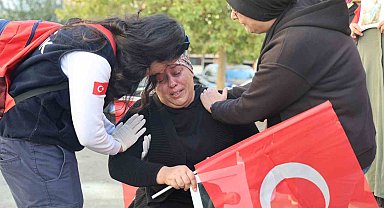 Kanser hastası anne, ağlayarak evladını PKK'dan istedi
