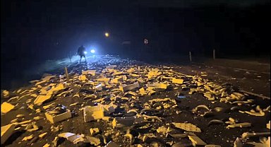 Kara yolu balık haline döndü