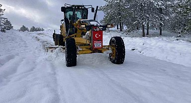 Karabük'te 182 köy yolu ulaşıma kapandı