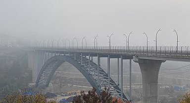 Karabük'te sis etkili oldu