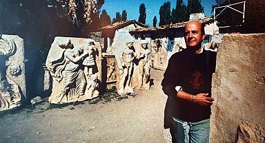 Karacasu Belediyesi, Afrodisias'ı gün yüzüne çıkaran Kenan Erim'i unutmadı