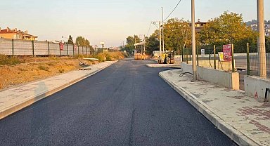 Karamürsel'in yeni otogarına asfalt