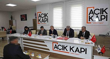 Kars Valisi Ziya Polat, Açık Kapı'da vatandaşları dinledi