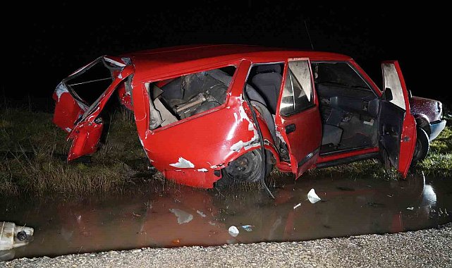Kastamonu'da feci kazada araç hurda yığınına döndü: 1 ölü, 1'i ağır 2 yaralı