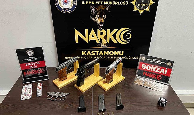Kastamonu'da uyuşturucu operasyonu: 2 tutuklama