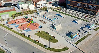 Kaykay parklar gençlerin gözdesi oldu