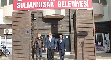 Kaymakam Güneş'ten Başkan Yıldırımkaya'ya veda ziyareti