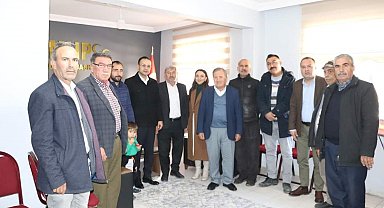 Kaymakam Kahveci siyasi partileri ziyaret etti