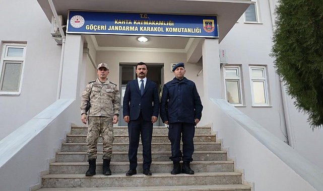 Kaymakam Soysal'dan Göçeri Jandarma Karakoluna ziyaret