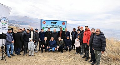 Kayseri Talas'ta yeşil seferberlik