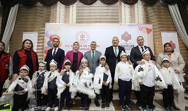 Kayseri Vakıflar Bölge Müdürlüğü, Niğde'de sünnet şöleni yaptı