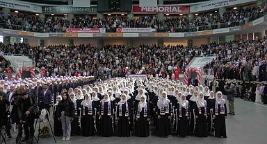 Kayseri'de 438 öğrenci Hafızlık Belgesi'ni aldı