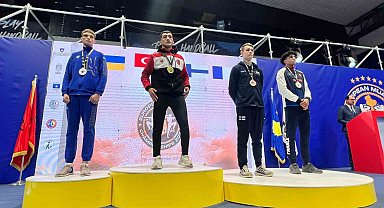 Kayserili sporculardan Kosova'da 3 altın madalya