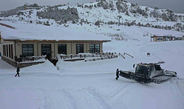 Keltepe Kayak Merkezi açılışa hazırlanıyor