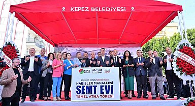 Kepez'e 38 projenin ikincisinin de temeli atıldı