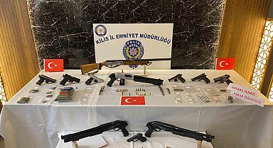 Kilis'te şok huzur-güven uygulaması: 12 şahıs tutuklandı