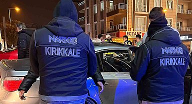 Kırıkkale'de asayiş ve narkotik uygulamasında yakalanan 2 şahsa işlem yapıldı