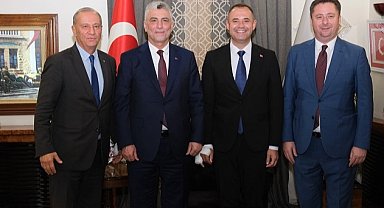 Kırklareli TSO'dan Bakan Bolat'la Başkan Bulut'a ziyaret