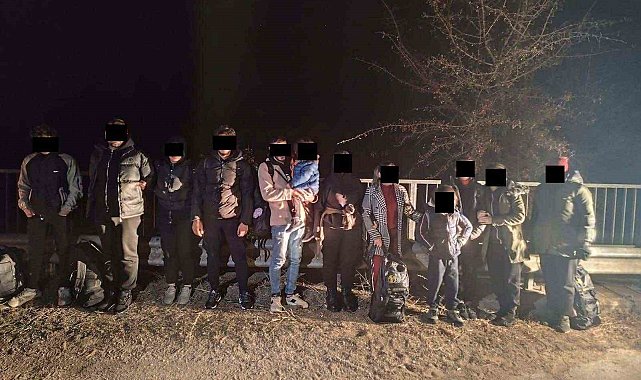 Kırklareli'nde 190 kaçak göçmen yakalandı